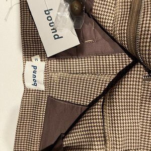 Bound Houndstooth Pants
